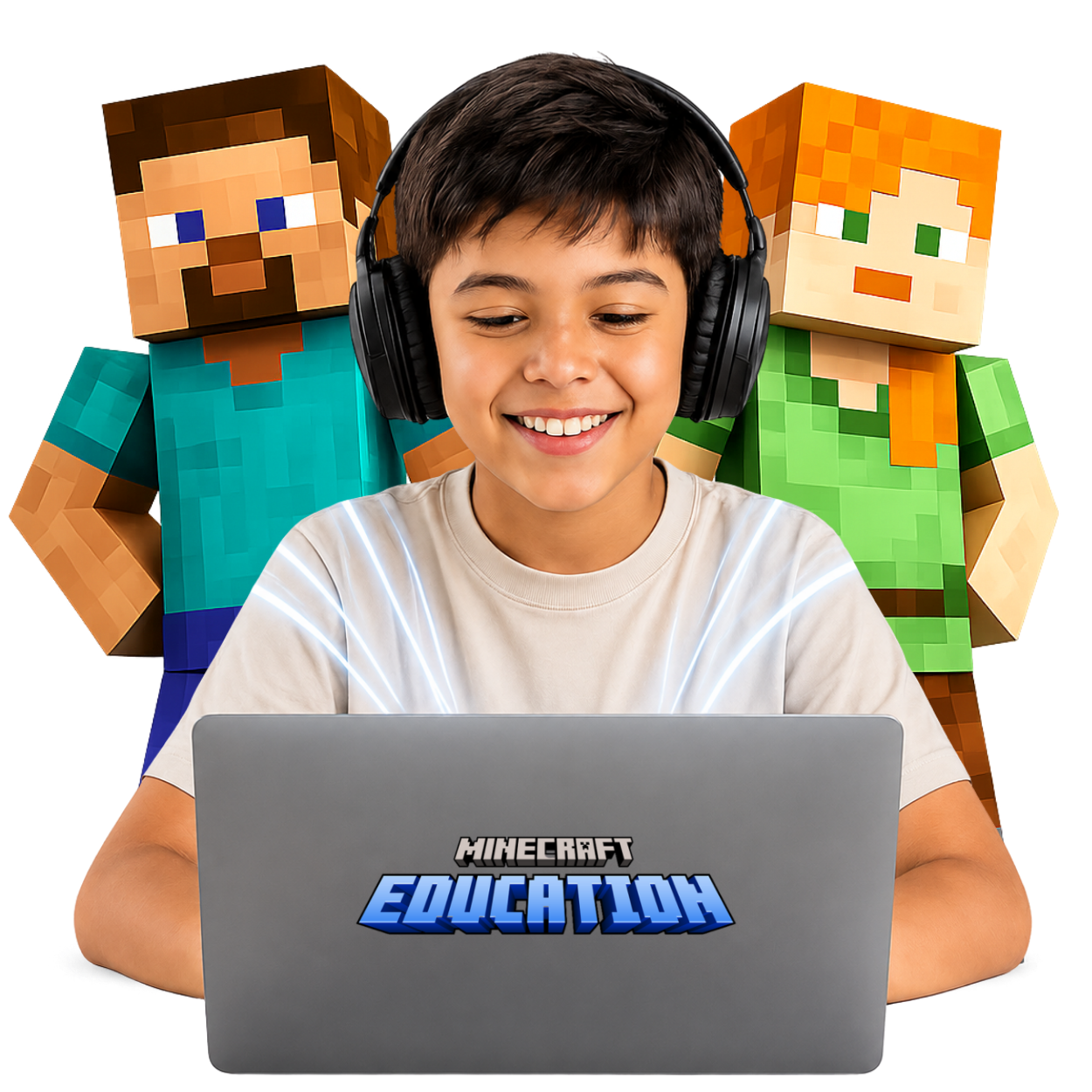 Alumno aprendiendo programación
